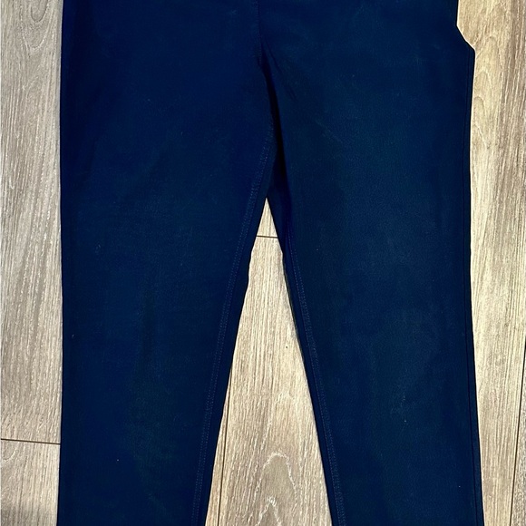 💐Women's Navy Straight Leg Pants - Picture 6 of 7